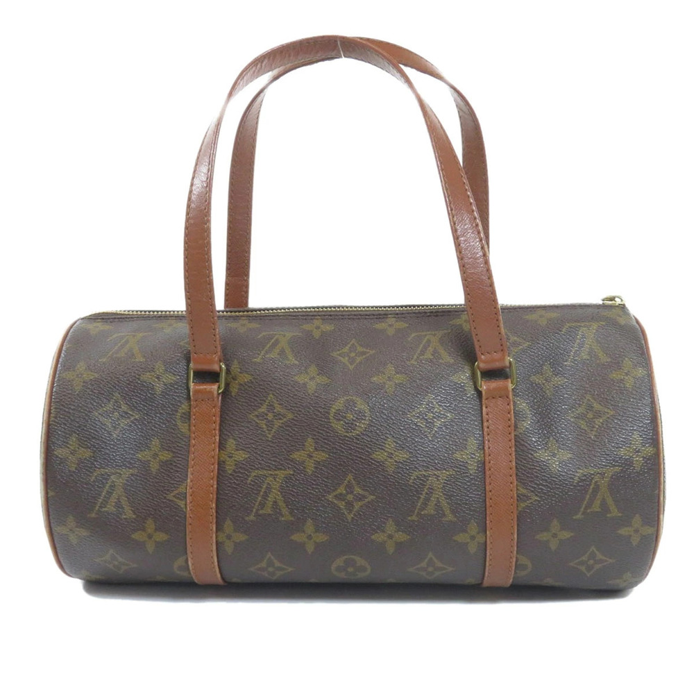 Louis Vuitton Monogram Handbag Canvas Papillon Brown